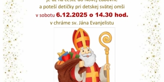 Svätý Mikuláš príde aj do Novej Ľubovne 6.12.2025 – fotografia 1