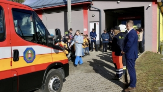 Fotografia: SLÁVNOSTNÉ ODOVZDANIE NOVÉHO ZÁSAHOVÉHO VOZIDLA – IVECO DAILY 12.02.2026