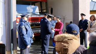 Fotografia: SLÁVNOSTNÉ ODOVZDANIE NOVÉHO ZÁSAHOVÉHO VOZIDLA – IVECO DAILY 12.02.2026