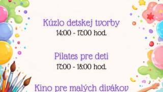 Nedeľa pre radosť detí - 26.04.2026 - Hotel SOREA ĽUBOVŇA