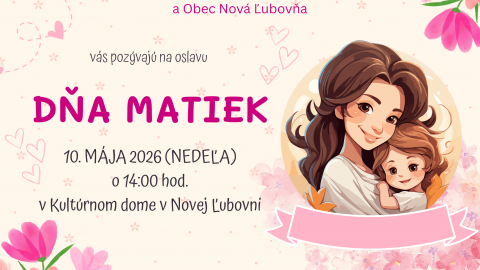 Deň matiek - 10. máj 2026