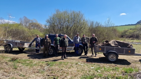 Fotografia: Brigáda Poľovníckeho združenia SIHLA  18.04.2026