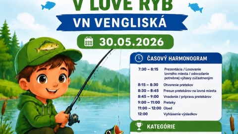 Detské preteky v love rýb