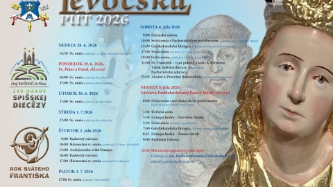 Levočská púť 2026