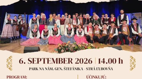 Slávnosti poľsko - goralskej kultúry 06.09.2026 Stará Ľubovňa