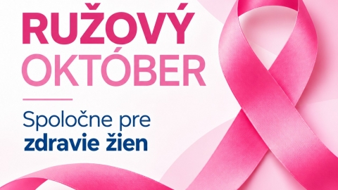 Ružový október - mesiac osvety o karcinome prsníka 