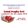 Letná kvapka krvi 2018