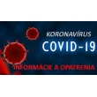 Aktualizované opatrenia ÚVZ SR