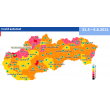 Väčšina okresov na Slovensku bude od 31. mája oranžová, 24 bude žltých
