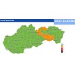 Od 16.08.2021 - 22.08.2021 je okres Stará Ľubovňa v oranžovej farbe nového COVID AUTOMATU