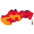Od pondelka 04.10.2021 ostáva okres Stará Ľubovňa v bordovom okrese