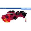 Od 1. novembra bude 24 okresov v čiernej farbe a 39 bude bordových