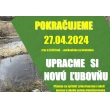 POKRAČUJEME - UPRACME SI NOVÚ ĽUBOVŇU - 27.04.2024