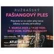 Ružbašský fašiangový ples - 01.03.2025
