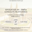 Spoločná sv. omša GORALOV SLOVENSKA - Spišská Kapitula - 27.04.2025