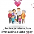15. máj - Medzinárodný deň rodín