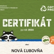 Certifikát za rok 2024