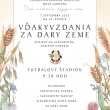 Vďakyvzdanie za dary zeme 07.09.2025