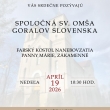 Spoločná sv. omša Goralov Slovenska - 19.4.2026 - Zákamenné