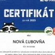 NATUR - PACK / Certifikát a ďakovný list obci Nová Ľubovňa