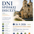 Oslavy 250. výročia založenia diecézy, Dni Spišskej diecézy   17.9. - 26.9.2026